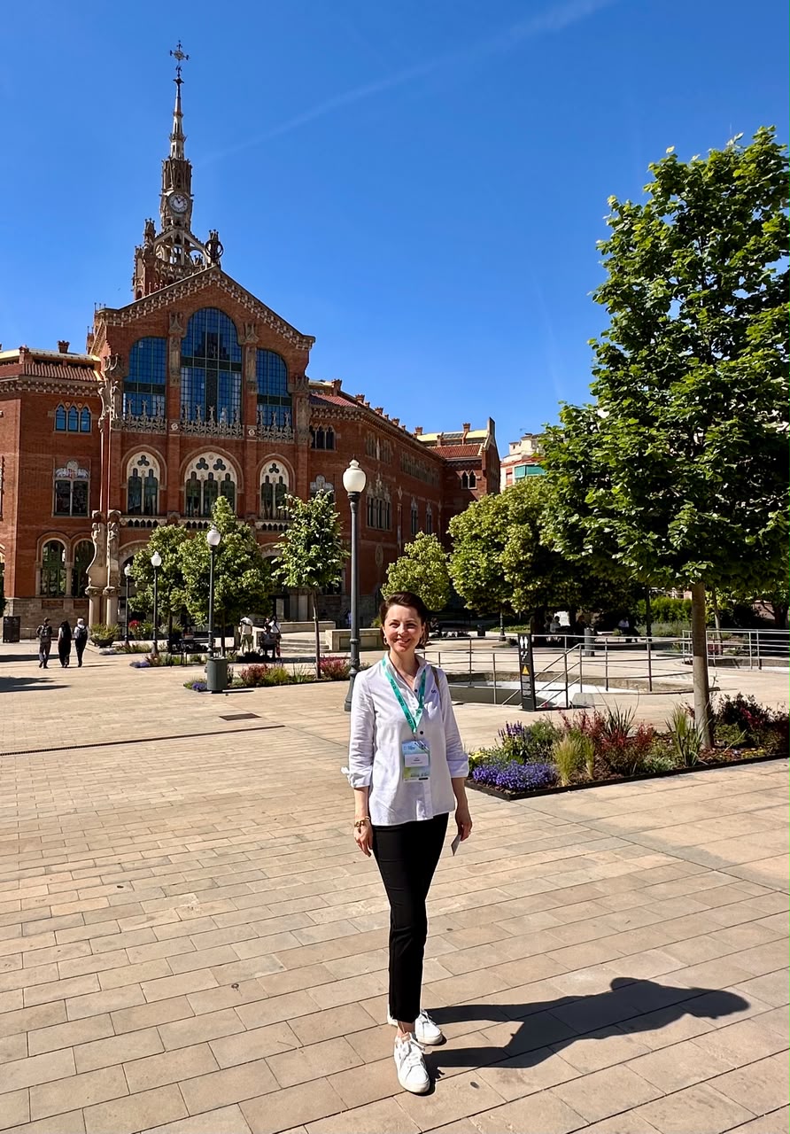 Julia Shestak in Barcelona